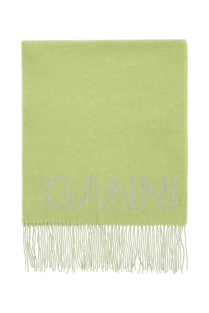 Ganni Logo Scarf商品第1张图片规格展示