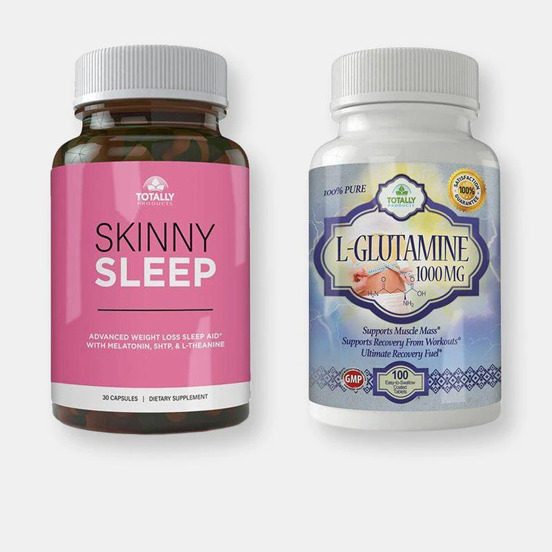 商品Totally Products|Skinny Sleep and L-Glutamine Combo Pack,价格¥179,第1张图片