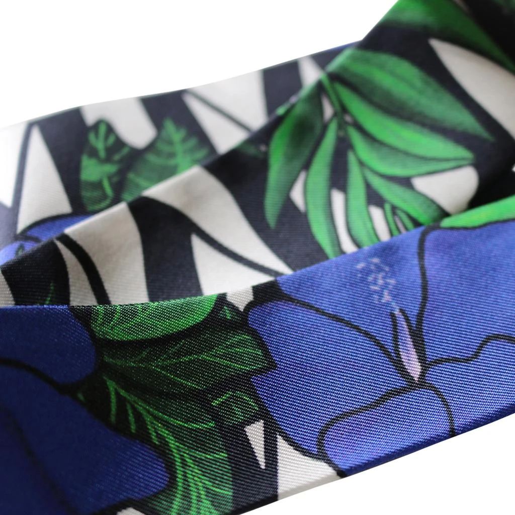 商品MAISON FETICHE|Hibiscus Blue & Green Fetish To Tie,价格¥635,第3张图片详细描述