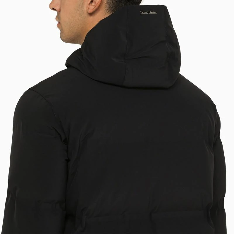 商品Herno|Dark blue Laminar New Impact padded parka,价格¥7473,第4张图片详细描述