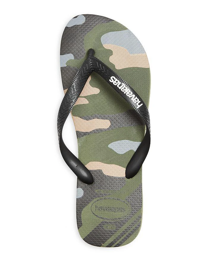 商品Havaianas|Men's Top Camo Print Flip-Flops,价格¥224,第2张图片详细描述