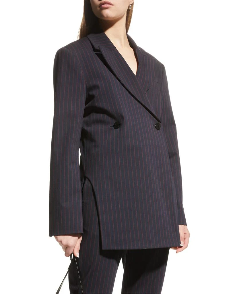 商品Ganni|Stretch Stripe Blazer,价格¥685,第1张图片