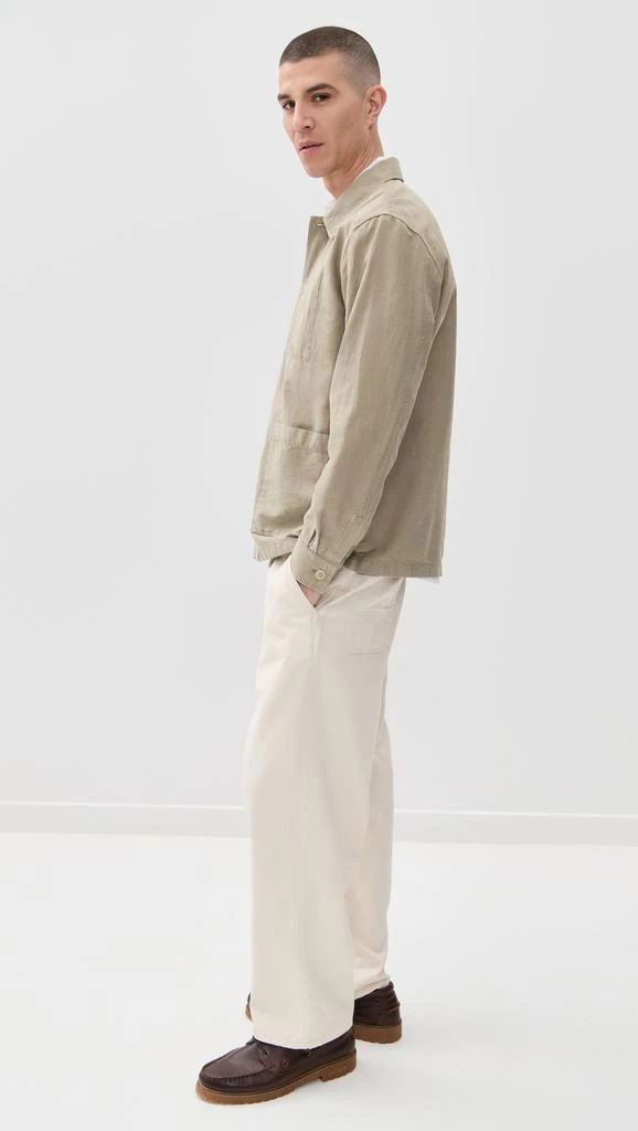 商品Norse Projects|Julian Cotton Linen Overshirt,价格¥2524,第3张图片详细描述