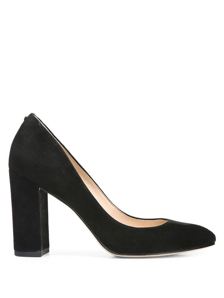 Stillson Embellished Block Heel Suede Pumps 商品