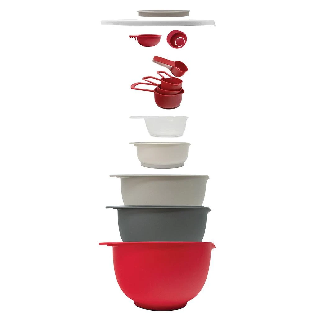 商品Norpro|Nested Mixing Bowls and Measuring Cups, 12 Piece Set,价格¥285,第4张图片详细描述