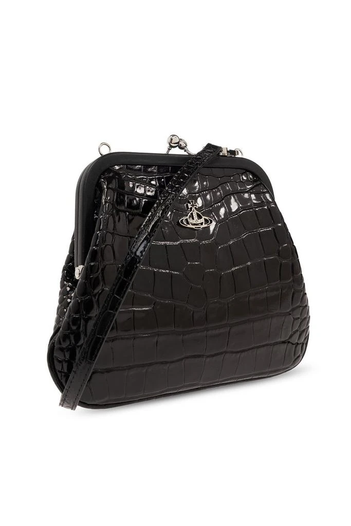 商品Vivienne Westwood|Vivienne Westwood Embossed Vivienne's Clutch Bag,价格¥2798,第3张图片详细描述