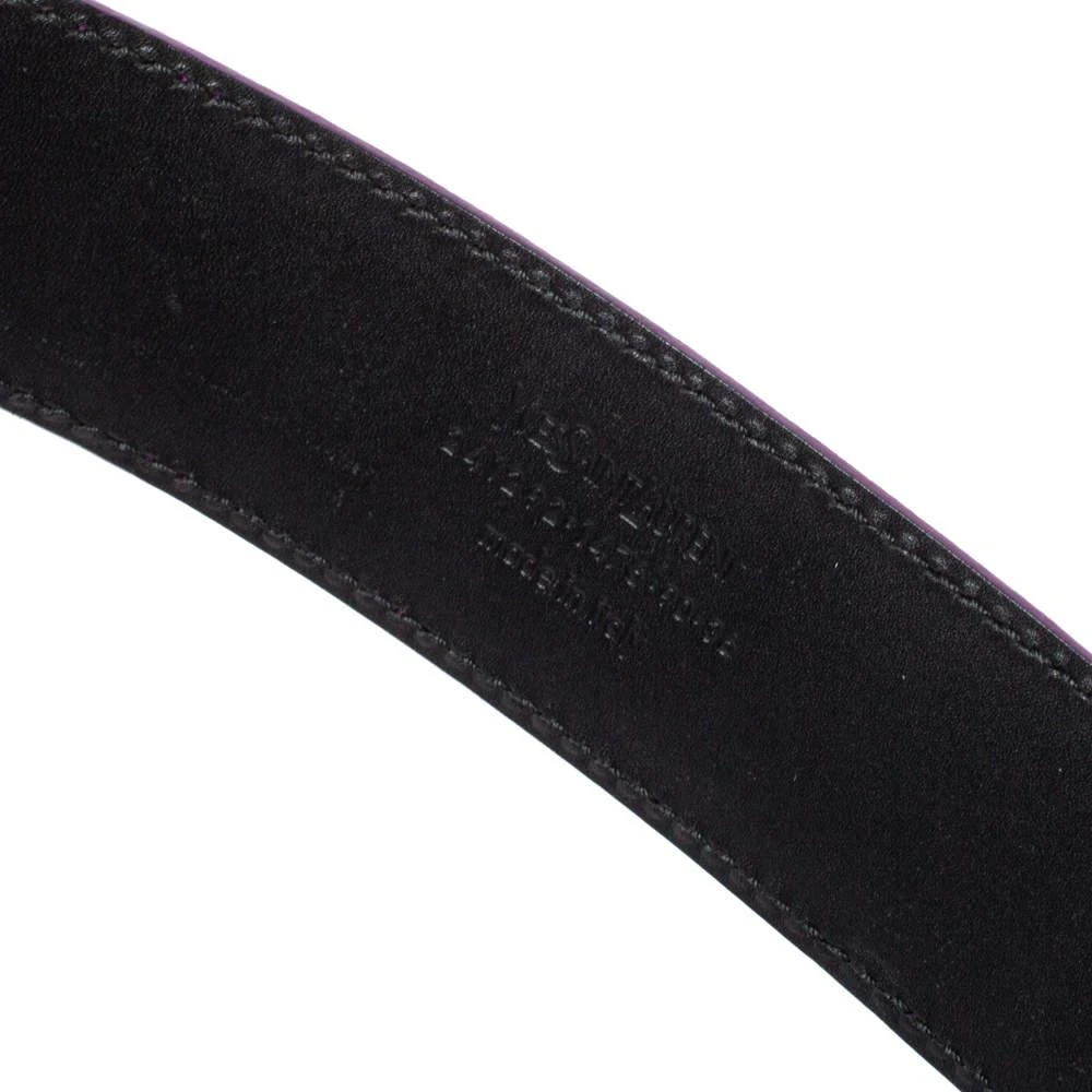 商品[二手商品] Yves Saint Laurent|Saint Laurent Paris Purple Patent Leather Y Buckle Belt 90 CM ,价格¥1284,第5张图片详细描述