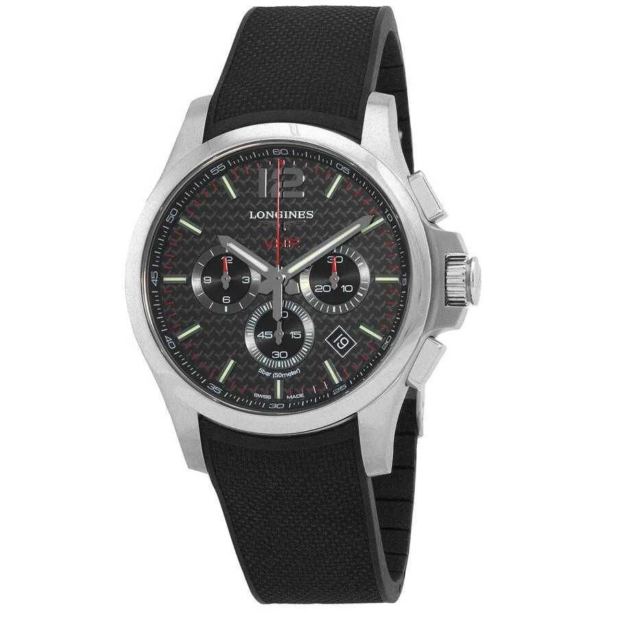 商品Longines|Conquest Chronograph Quartz Black Dial Men's Watch L3.727.4.66.9,价格¥6952,第1张图片
