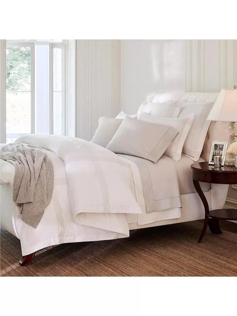 Organic Sateen Handkerchief Duvet Cover & Sham Collection 商品