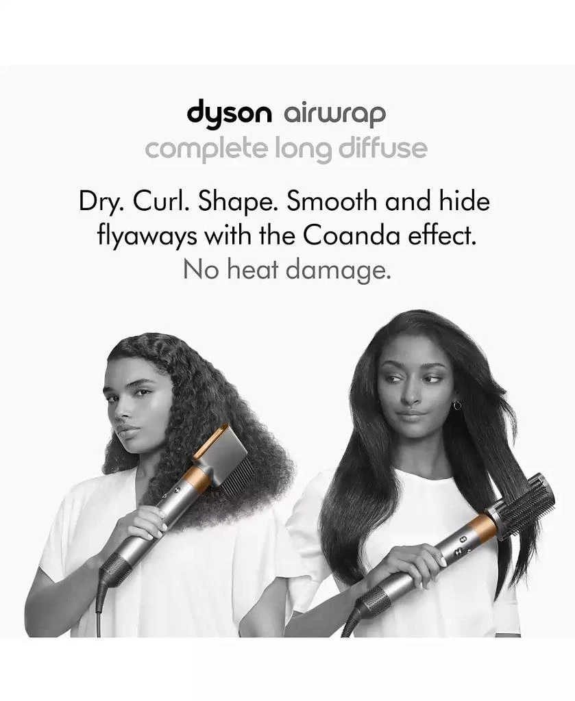 商品Dyson|Special Edition Airwrap Multi-Styler Complete Long Diffuse for Curly and Coily Hair | Strawberry Bronze/Blush Pink,价格¥4486,第2张图片详细描述