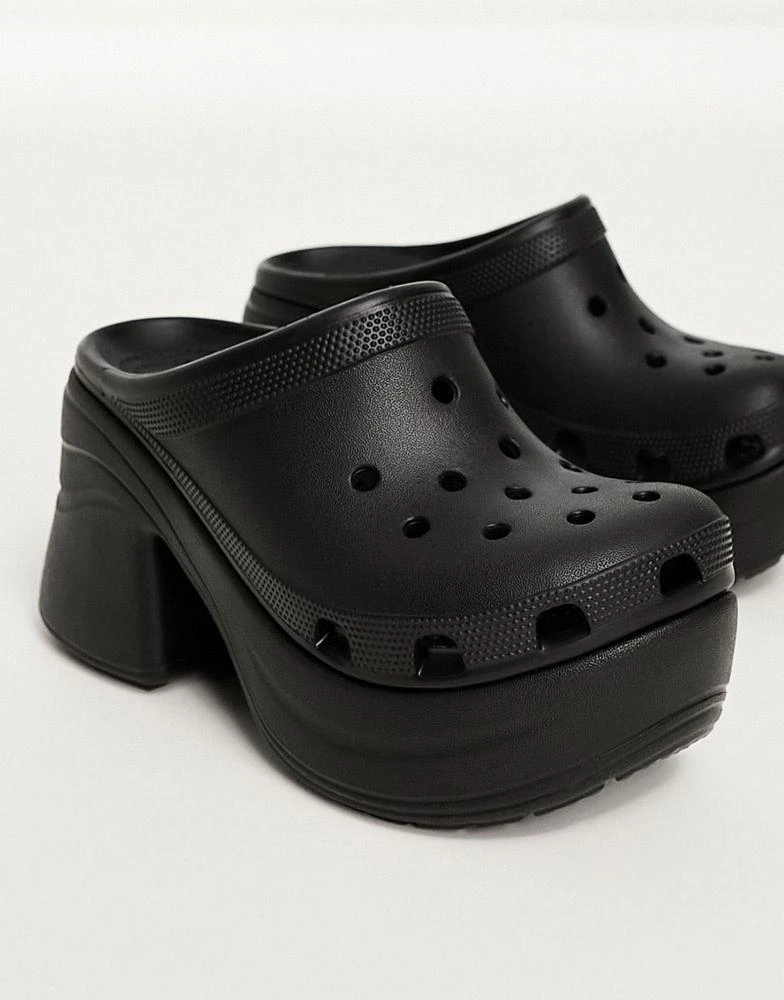 商品Crocs|Crocs Siren clogs in black,价格¥739,第4张图片详细描述