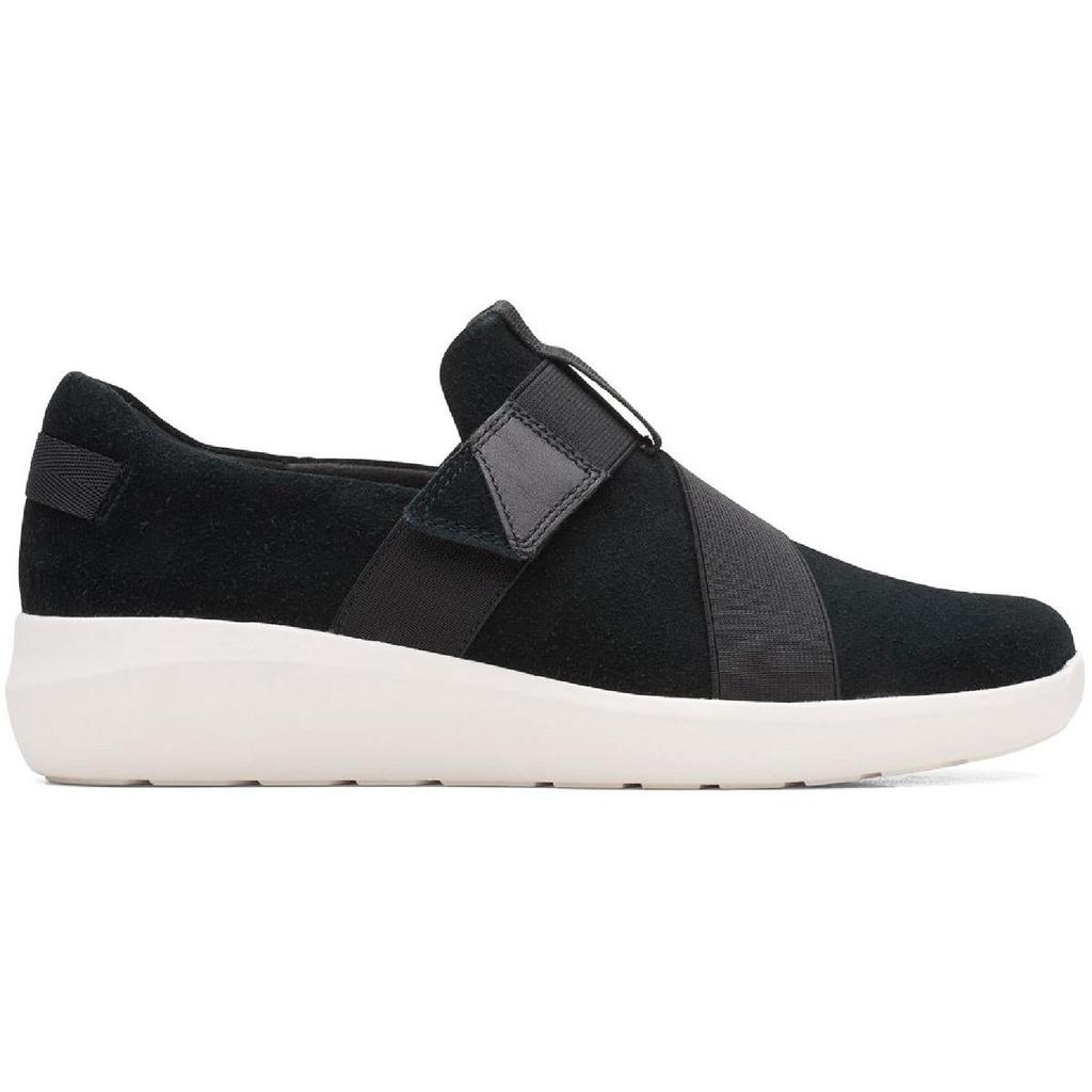 Clarks Womens Kayleigh Charm Suede Slip On Athletic and Training Shoes商品第6张图片规格展示