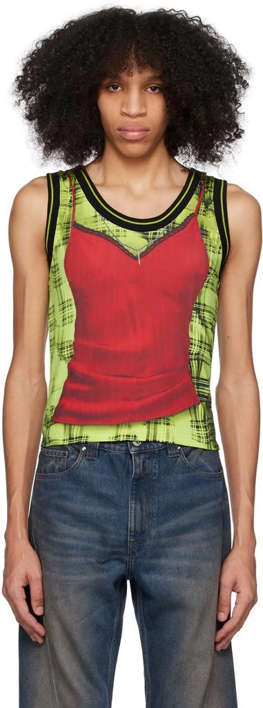 商品Y/Project|绿色 Jean Paul Gaultier 联名背心,价格¥2073,第1张图片