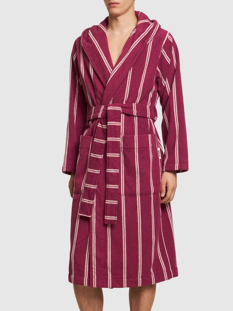 商品Tekla|Venice Striped Bathrobe,价格¥1897,第2张图片详细描述