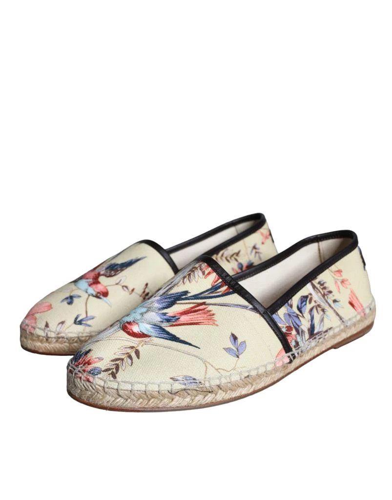 商品Dolce & Gabbana|Floral Canvas Espadrilles Slip On Men's Shoes,价格¥2097,第3张图片详细描述