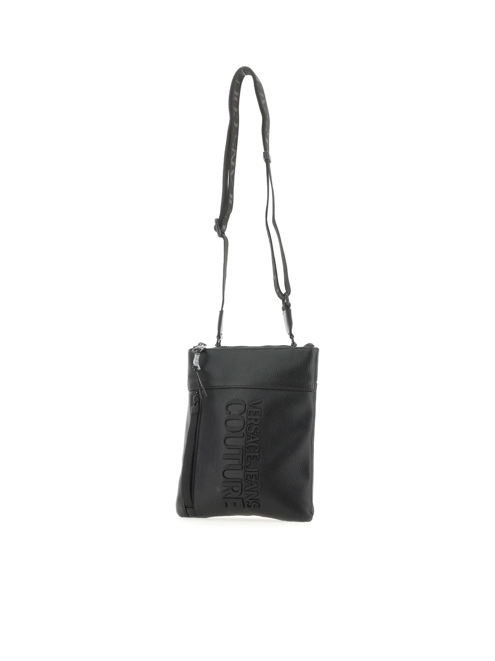商品【商品预售7天】 Versace|Versace 男士斜挎包 75YA4B73ZG128899 黑色,价格¥775,第1张图片