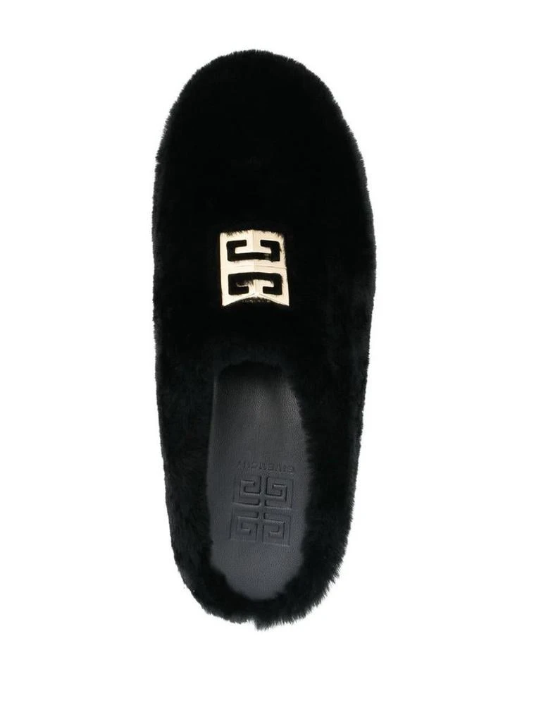 商品Givenchy|Givenchy 4G Wool Slippers,价格¥3829,第3张图片详细描述