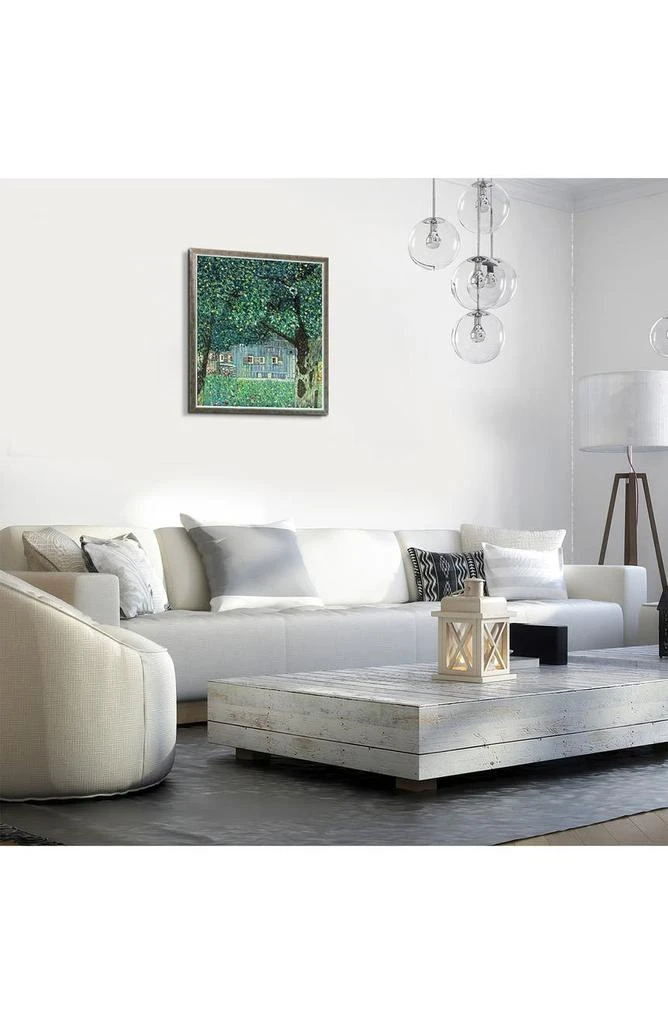 商品OVERSTOCK ART|Farmhouse in Upper Austria with Champagne Silhouette Frame, 22.4" x 26.4",价格¥1985,第4张图片详细描述