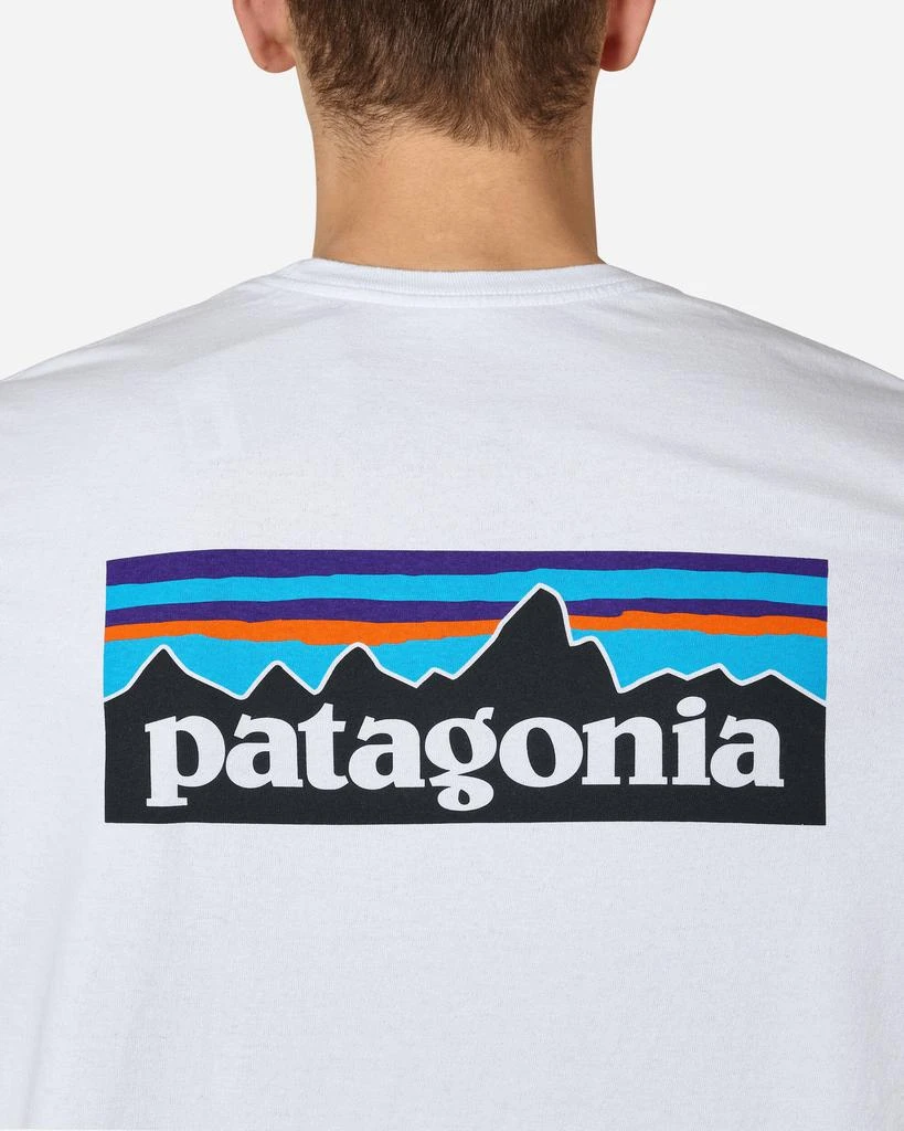 商品Patagonia|P-6 Logo Responsibili T-Shirt White,价格¥325,第5张图片详细描述