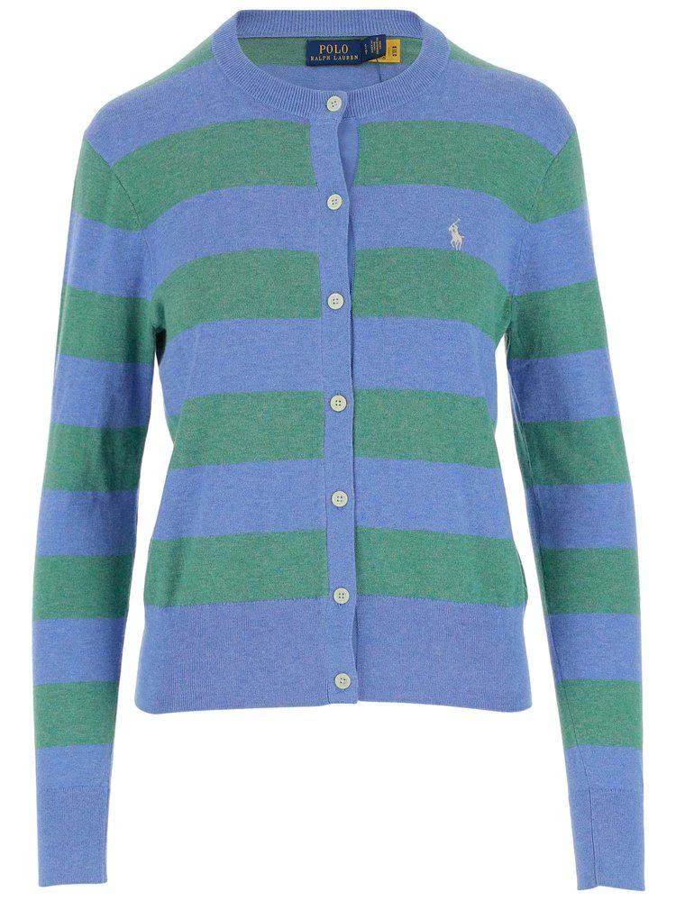 商品Ralph Lauren|Polo Ralph Lauren Striped Knit Cardigan,价格¥788,第1张图片