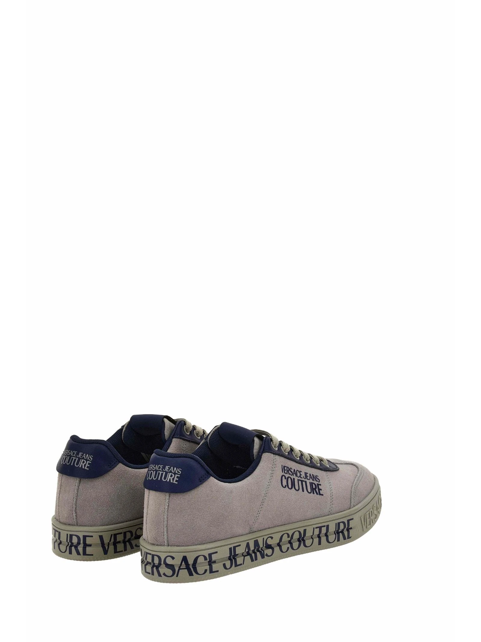 商品【商品预售7天】 Versace|Versace 男士运动鞋 78YA3SK6ZPB02800 灰色,价格¥1755,第3张图片详细描述