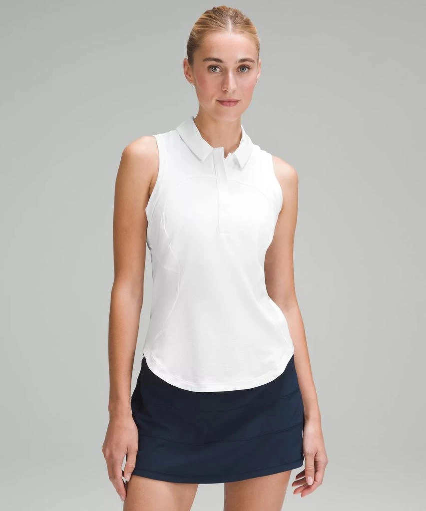 商品Lululemon|Quick Dry Sleeveless Polo Shirt *Curved Hem,价格¥326,第3张图片详细描述