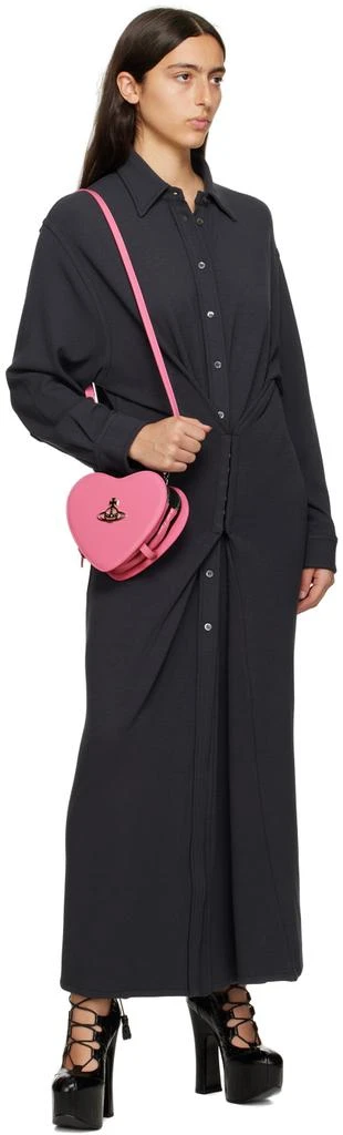 商品Vivienne Westwood|Pink Louise Heart Bag,价格¥2584,第4张图片详细描述