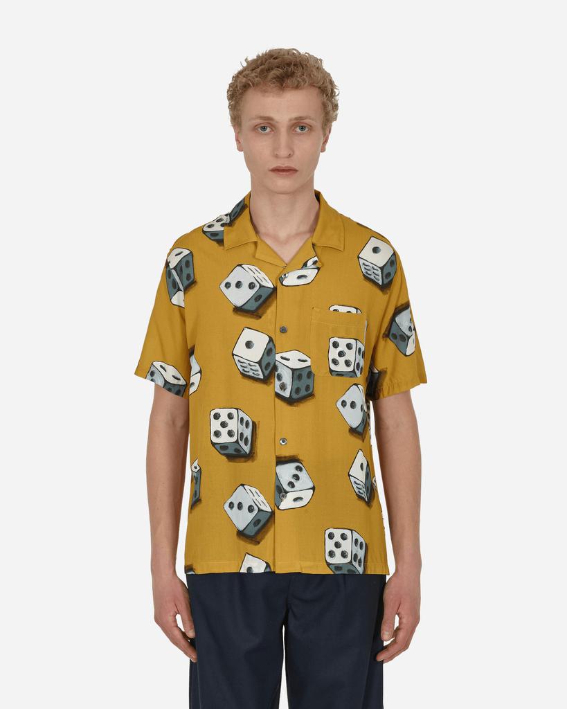 Dice Pattern Shirt Yellow商品第1张图片规格展示