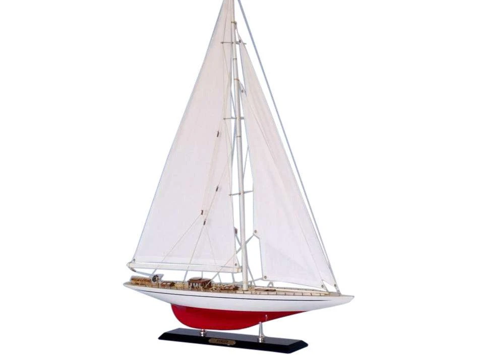 商品Handcrafted Cast Iron|Wooden Ranger Limited Model Sailboat 26",价格¥1016,第1张图片