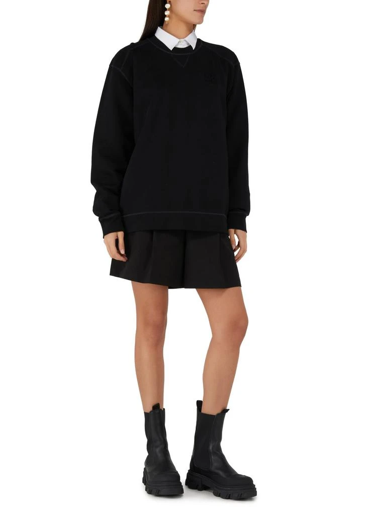 商品Ganni|Isoli drop shoulder sweatshirt,价格¥801,第2张图片详细描述