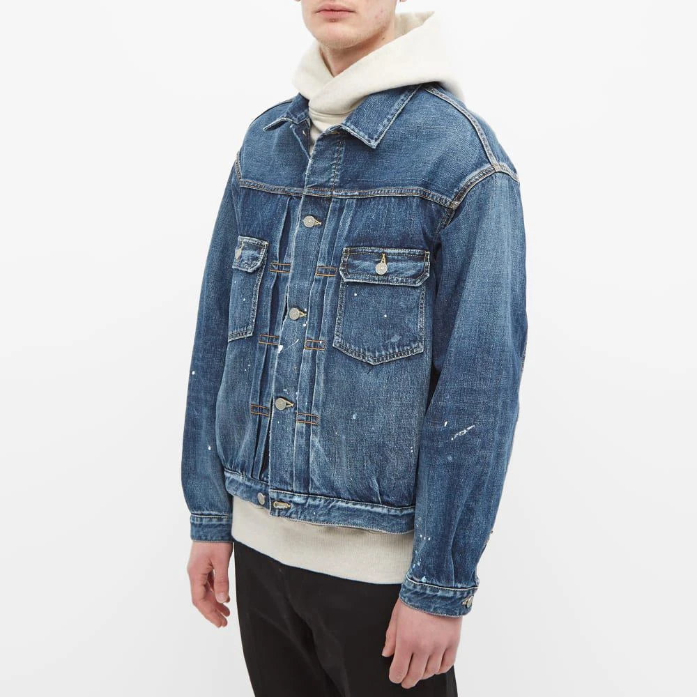 商品VisVim|Visvim SS101 Damaged Denim Jacket,价格¥5542,第2张图片详细描述