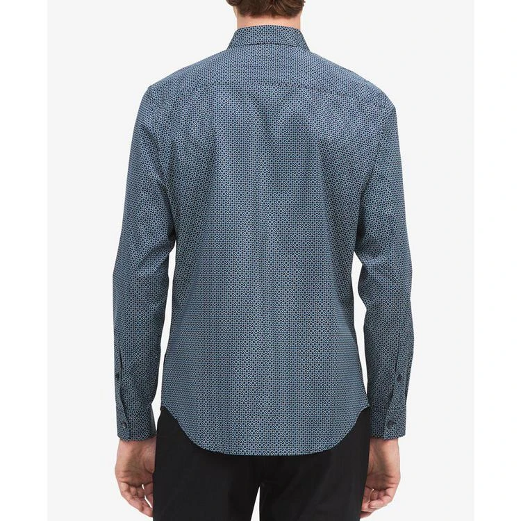 商品Calvin Klein|Men's Geo-Print Shirt,价格¥177,第2张图片详细描述