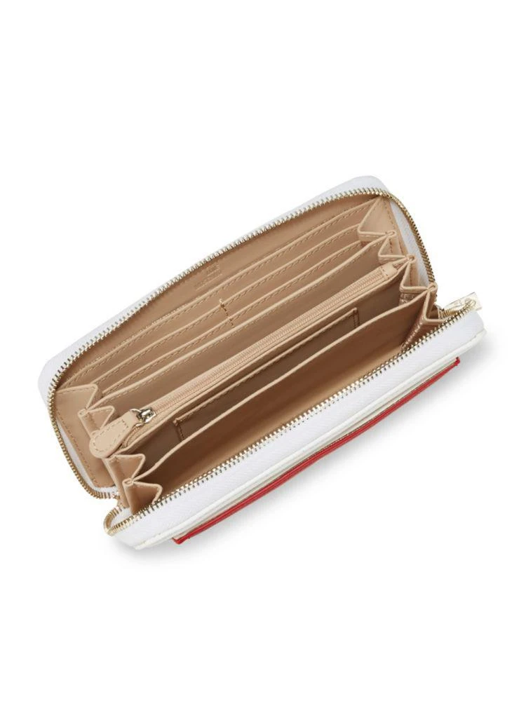 商品Moschino|Leather Zip-Around Wallet,价格¥629,第2张图片详细描述