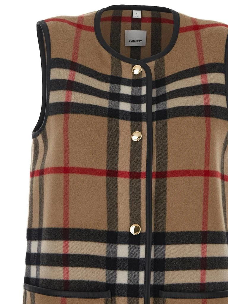 商品Burberry|Checked Long Vest,价格¥13734,第3张图片详细描述