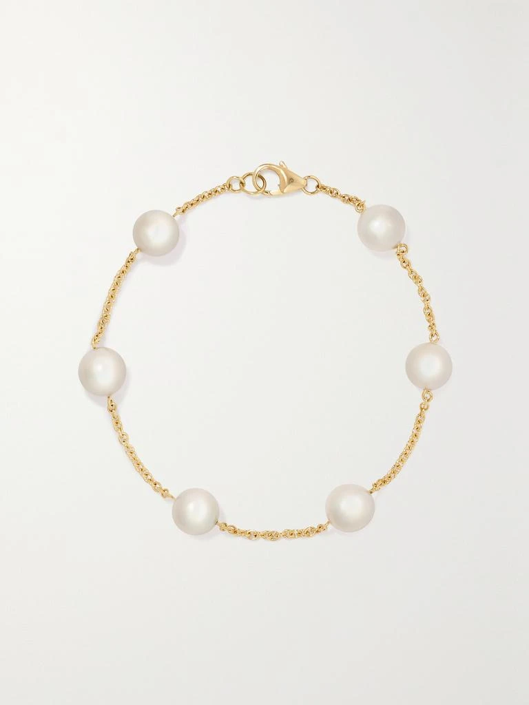 商品Mikimoto|18k 黄金珍珠手链,价格¥12486,第1张图片