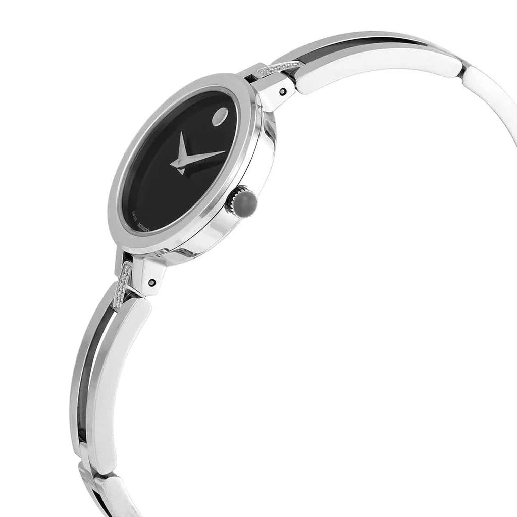商品Movado|Movado Esperanza Quartz Black Dial Ladies Watch 0607471,价格¥2204,第2张图片详细描述
