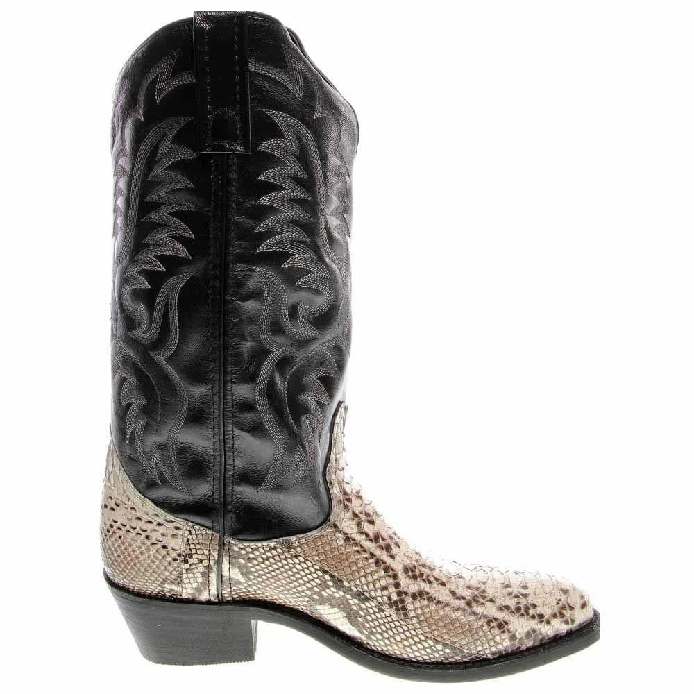 商品Laredo|Key West Python Round Toe Cowboy Boots,价格¥1499,第1张图片
