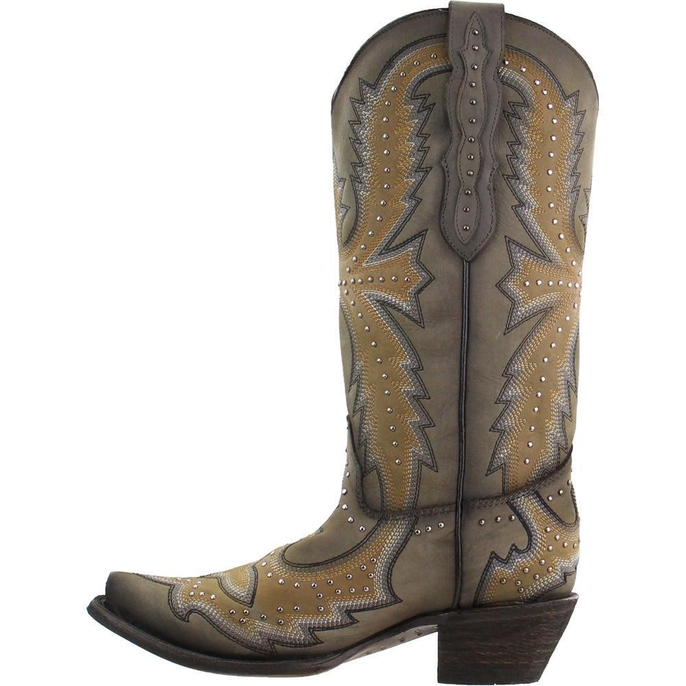商品Corral Boots|C3651 Embroidery Snip Toe Cowboy Boots,价格¥1487,第6张图片详细描述