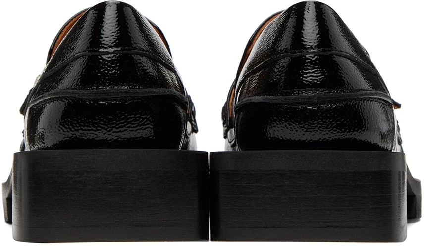 商品Ganni|Black Jewel Loafers,价格¥1945,第2张图片详细描述