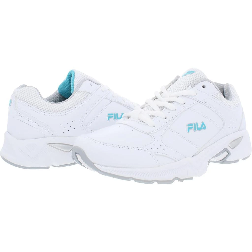 商品Fila|Fila Womens Memory Valant 5 Faux Leather Fitness Trainers,价格¥209,第4张图片详细描述