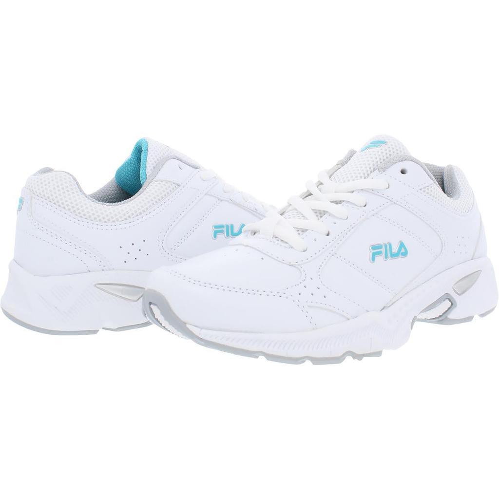 商品Fila|Fila Womens Memory Valant 5 Faux Leather Fitness Trainers,价格¥198,第6张图片详细描述