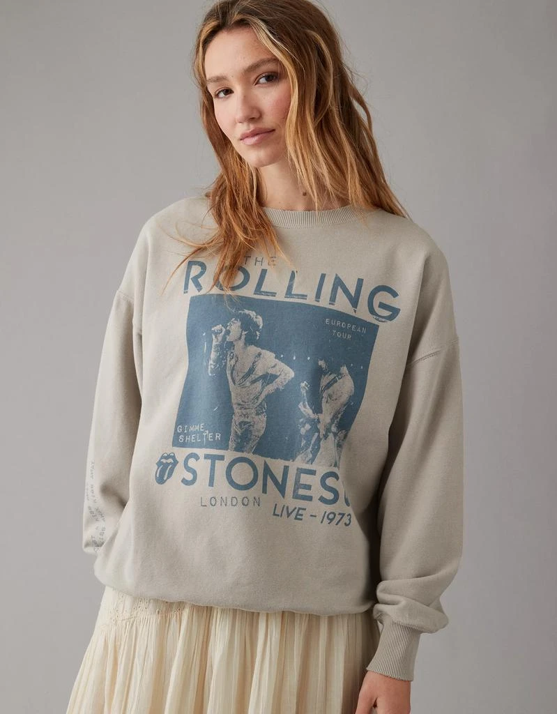 商品AE|AE Oversized Rolling Stones Sweatshirt,价格¥450,第5张图片详细描述