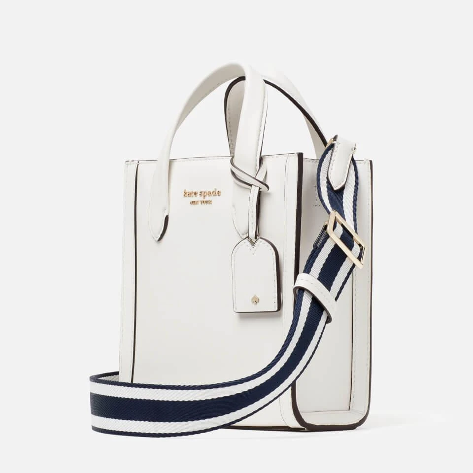 商品Kate Spade|Kate Spade New York Women's Manhattan Mini Tote Bag - Optic White,价格¥1127,第3张图片详细描述