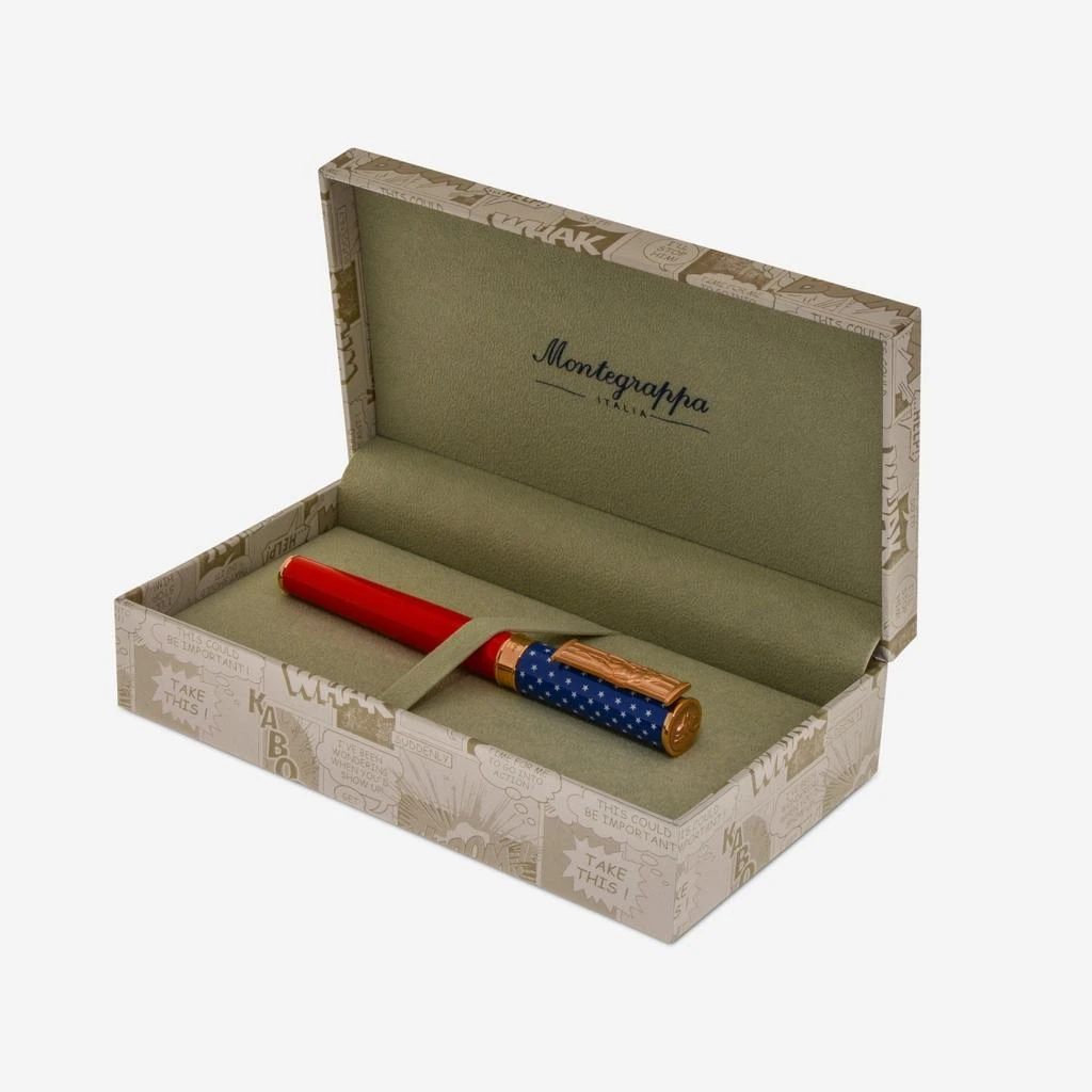 商品Montegrappa|Montegrappa DC Comics Heroes and Villains Wonder Woman Fountain Pen (F) ISDCW2PU,价格¥1912,第4张图片详细描述