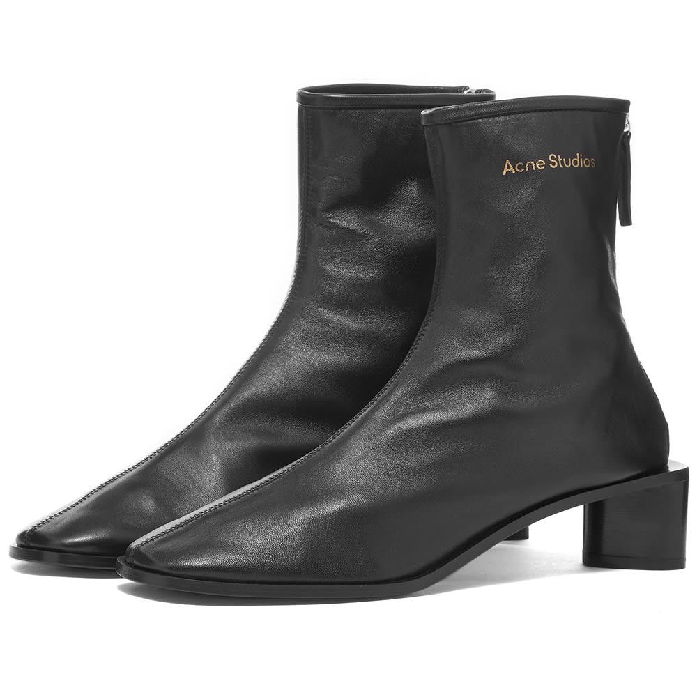 Acne Studios Leather Ankle Boot商品第1张图片规格展示