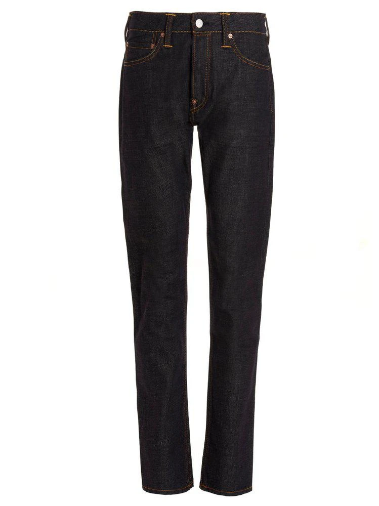 商品Evisu|Evisu Diacock Print Carrot Fit Jeans,价格¥1643,第1张图片