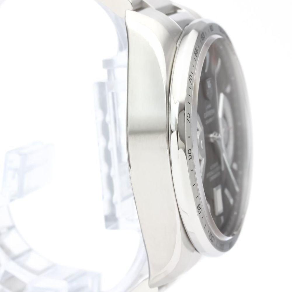 Tag Heuer Black Stainless Steel Grand Carrera CAV511A Automatic Men's Wristwatch 43 mm商品第6张图片规格展示