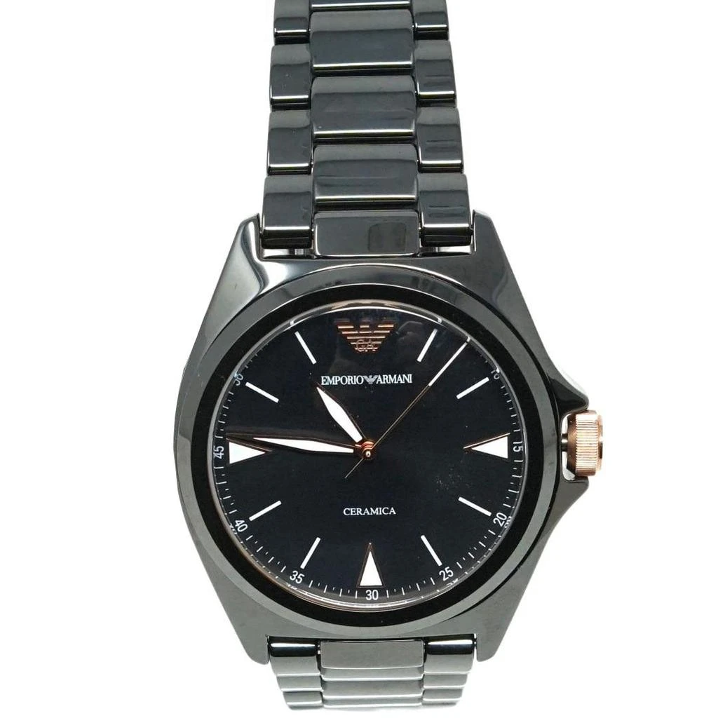 商品Emporio Armani|Emporio Armani AR70003 Black Watch,价格¥3015,第1张图片