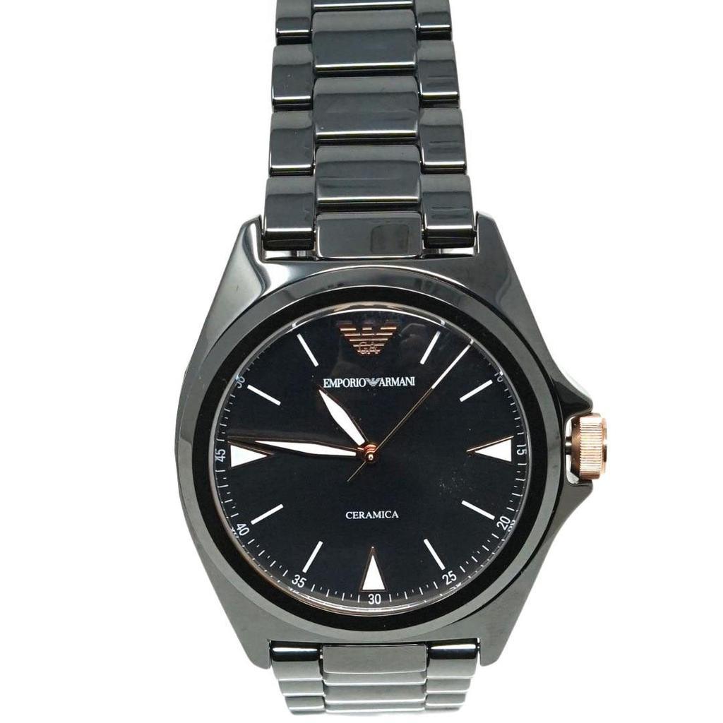 商品Emporio Armani|Emporio Armani AR70003 Black Watch,价格¥2941,第1张图片