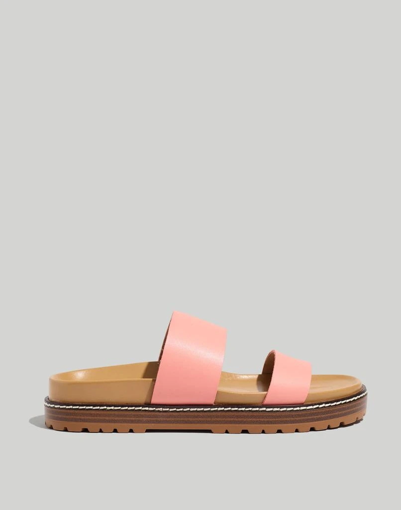 商品Madewell|The Charley Double-Strap Slide Sandal,价格¥674,第2张图片详细描述